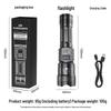 High-Power Rechargeable Portable Flashlight