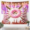 Dragon Tapestry Wall Hanging Western Wild Animal Room Decor Tapestries Kids Boys,Green Blue Purple Aurora Polyester Wall Blanket
