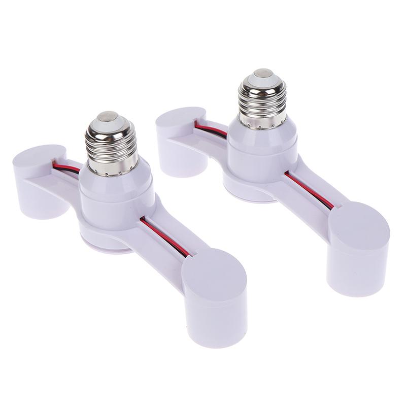 Adattatore Presa Lampada E27 a Doppia E27 85-285V Supporto Universale di Conversione 1Pz/2Pz per Illuminazione Camera da Letto Soggiorno