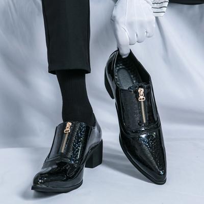 Herre Loafers Luksusmerke Skinn Formelle Sko Pustende Slip-on Ensfarvet Formell Uformell Sko Håndlaget Designer Herresko Mocassin