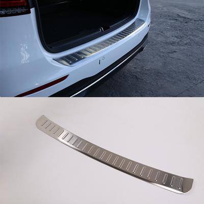 Car Accessories Exterior Rear Bumper Protector Trunk Guard Sill Plate Scuff Trim for Mercedes Benz B Class W247 +