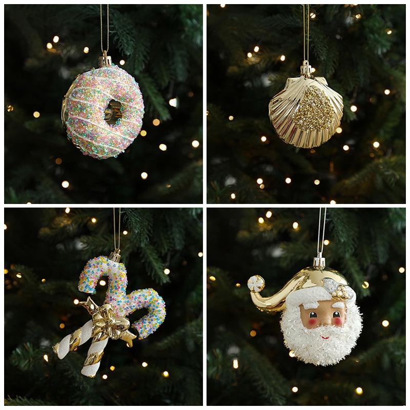 Christmas Tree Pendant Cartoon Pendant Ornament Christmas Decoration 2025 for Home Garden Yard Decor Christmas Liquidations