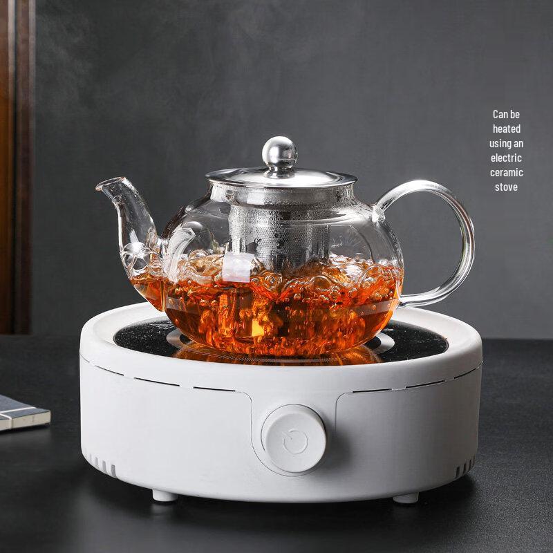 ZISIZ Heat-Resistant Glass Teapot