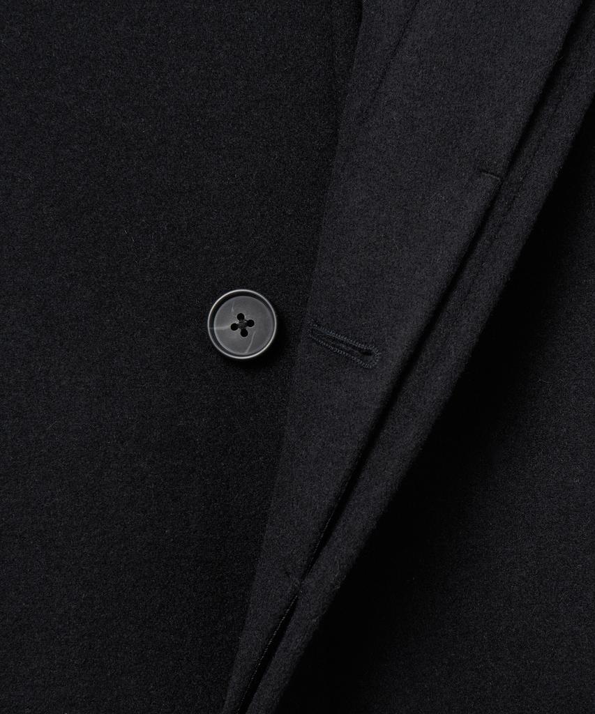 Musinsa Standard Daily Balmacaan Coat [Black]