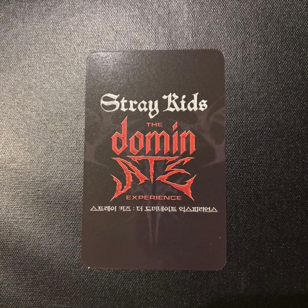 [USED] Stray Kids SKIZ Movie Korean CGV Exclusive Bonus Trading Card Hyunjin