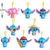 Disney Stitch Plush Clip  1box  12pcs 