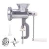 Meat Grinder Stainless Steel Blade Manual Mincer 3-in-1 Sausage Maker Low