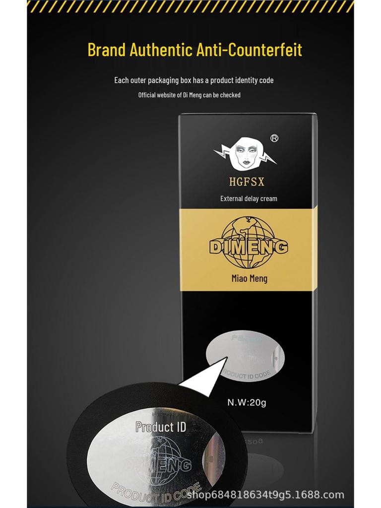 Dimen Dax Black Widow Men's External Oil Cream Spray for Couples, Adult Fun, Batch F