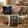 Rapper LLupe FFiasco Cushion Cover Soft Short Plush SkinFriendly Cushion Case for MultiScene Use