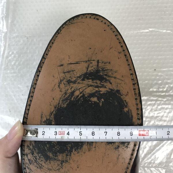 Vintage USA 70s-80s Weyenberg Massagic Leather U Tip Goodyear Welt Dress Shoes Size 10.5D 28.0cm Brown(USED)