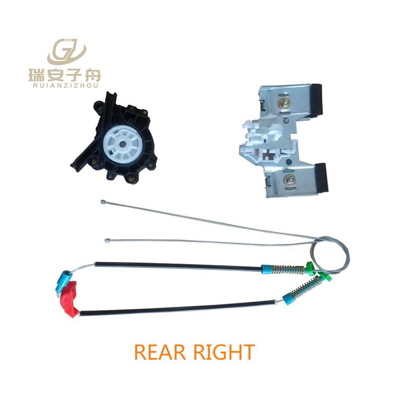 Window Regulator Repair Kit Rear Left or Right Door 1H4839461 1H4839462 For VW GOLF 3 MK3 1991-1998 Rear Right