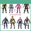 Fortnite 8pz Figure Bambola Bambini Armati Regalo Decorazioni per Torta Per Compleanno Natale