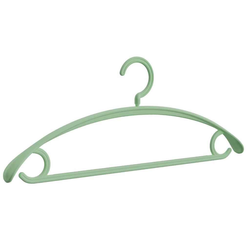 Non-Slip Wide Shoulder Plastic Clothes Hanger - Traceless, No Deformation, Ideal for Coat Drying