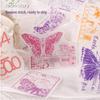 Retro Butterfly Theme Stickers: Fall Series - 16 Decorative Sulfuric Acid Paper Stickers