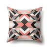 Polyester Pillow Case Decorative Geometric Home Printed Pillow Case Waist Cushion Cover Car Cushion Head Cushion Cover