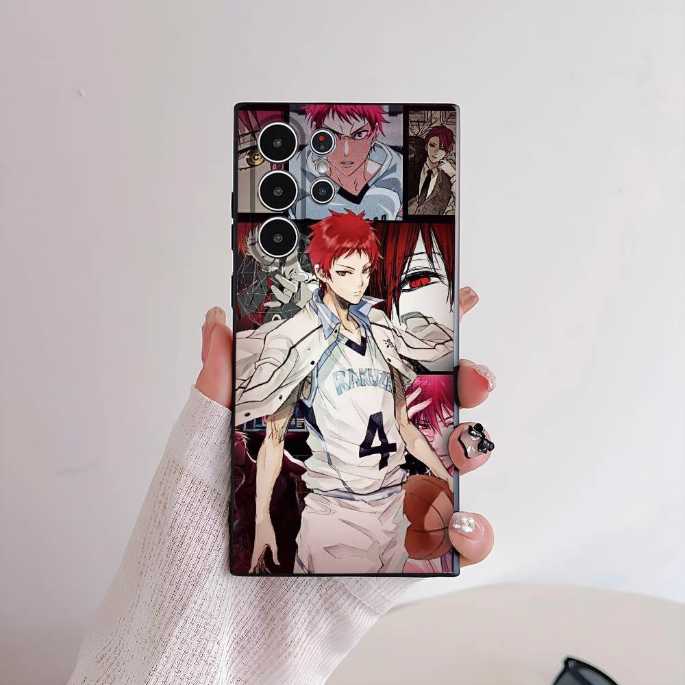 Anime Kuroko no Basuke Phone Case For Samsung Galaxy S25 S24 S22 S23 Ultra S21 S20 Plus 5G Frosted Non-Slip Full Cover Soft Case