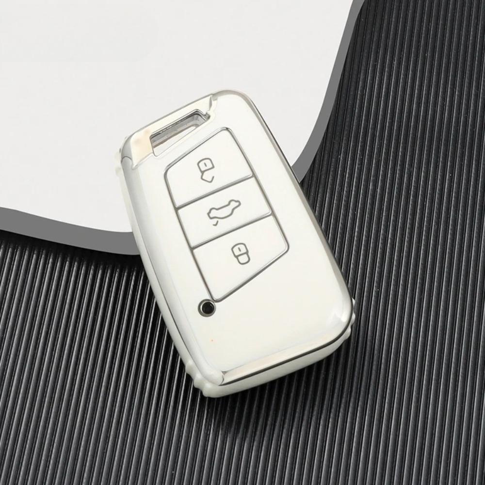 

Чохол-накладка з ТПУ для пульта автомобільного ключа для VW Volkswagen Passat B8 Tiguan Magotan Golf для Skoda Kodiaq Superb A7 Аксесуари