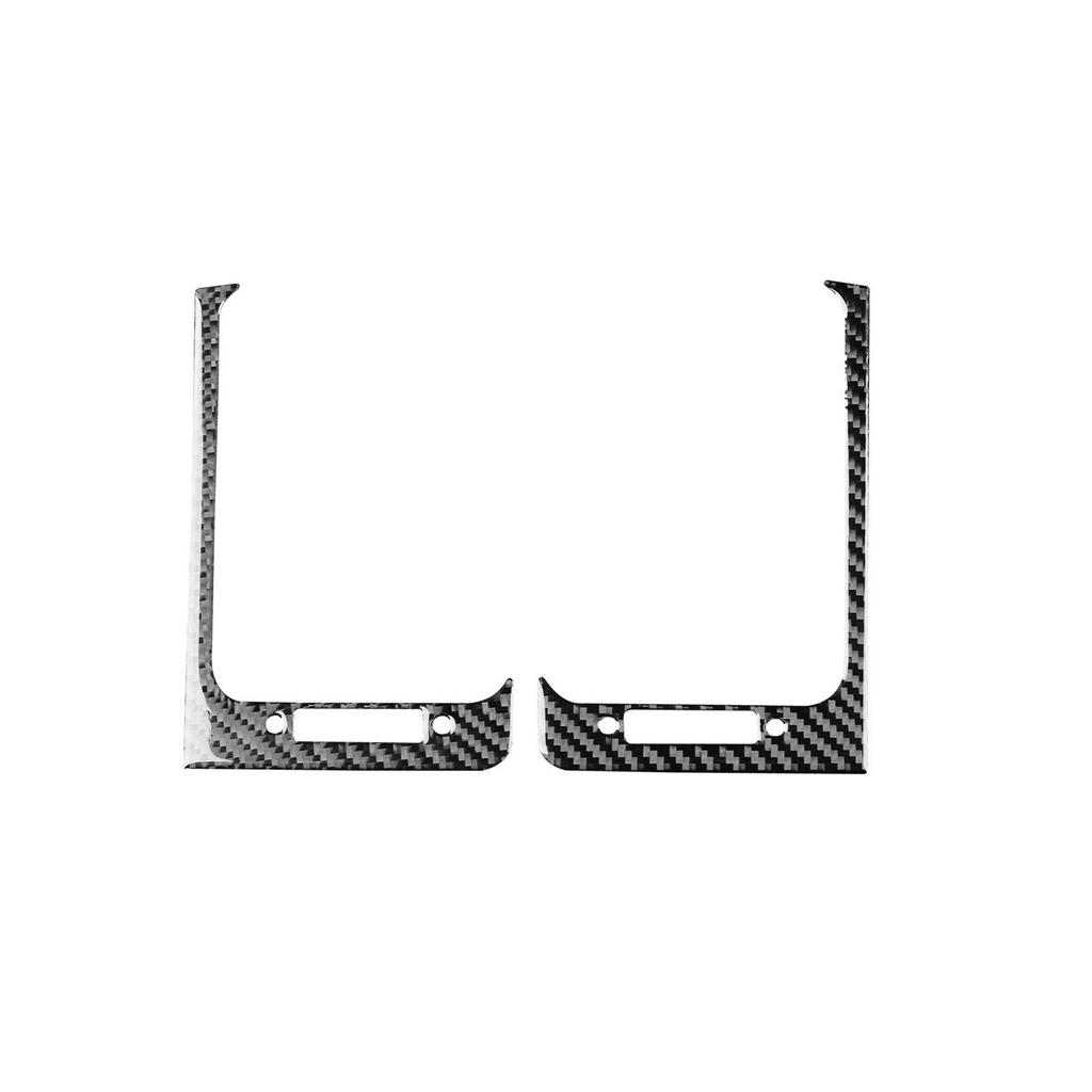 Carbon Fiber Interior Parts for Honda Accord 03-07: Steering Wheel, Window Lifters, Center Console, and Instrument Panel.