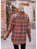 Women's 2024 Oversize Loose Plaid Shirt - European & American Casual Autumn/Winter Fashion