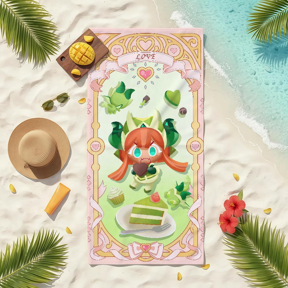 Game C-Cookie cartoon Run K-KingdomS Towel Soft Pool Gift For Travel Gym Shower Camping Quick Dry Sports Beach Towels
