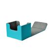 THE GORILLA CASE Deck Case/Trading Card Case, PU Leather, Magnetic Closure, Horizontal Loading (Turquoise Blue)