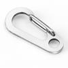 10Pcs Small Carabiner Clip for Key, Backpacks Camping Outdoor Carabiner Clip Stainless Steels Keyring Clip Snap Hook Set