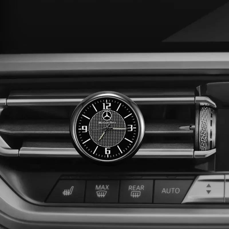 C200 E200 For Mercedes Benz 1 piece The desk clock of car-mounted clock instrument for Mercedes-Benz interior decoration of elec