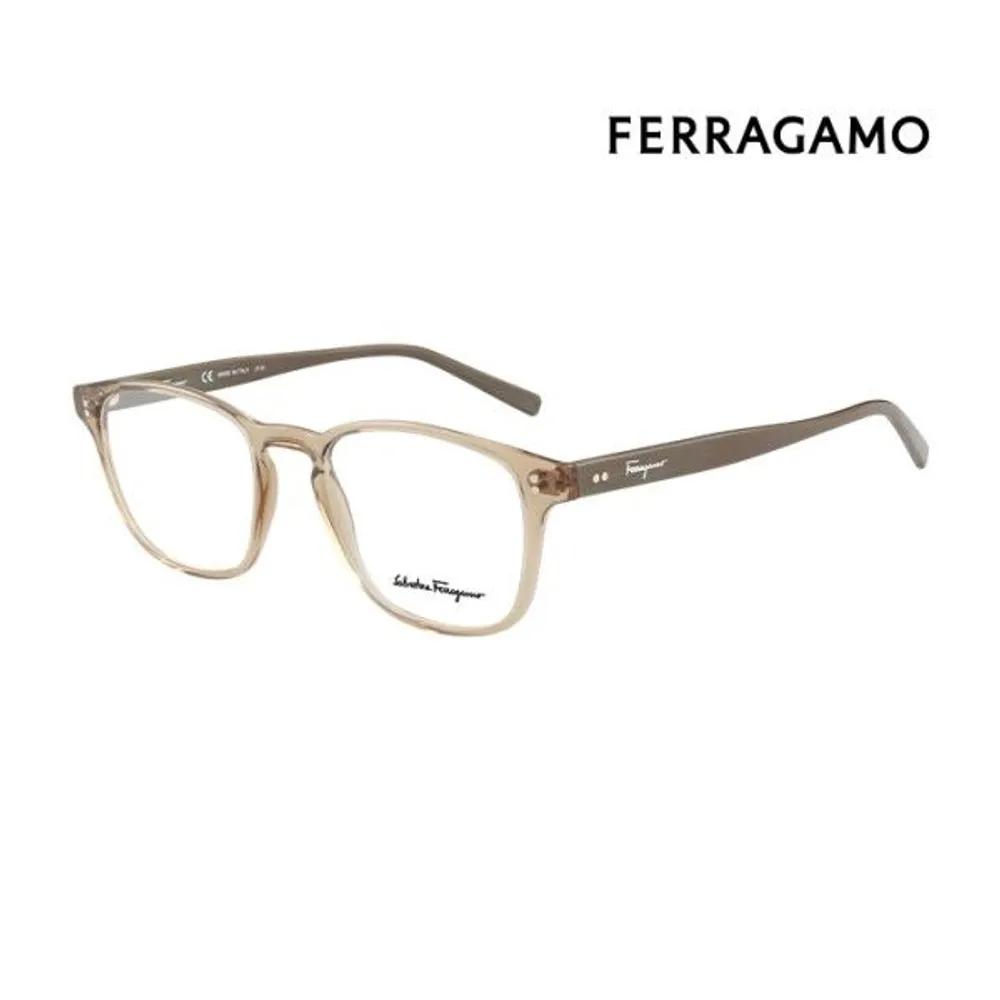 [Salvatore Ferragamo] Eyeglass Frames SF2913 050 Square Horn-rimmed Glasses for Women and Men SF2913 050_I [51]