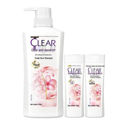 CLEAR Anti-Dandruff Sakura Scent Scalp Care Shampoo