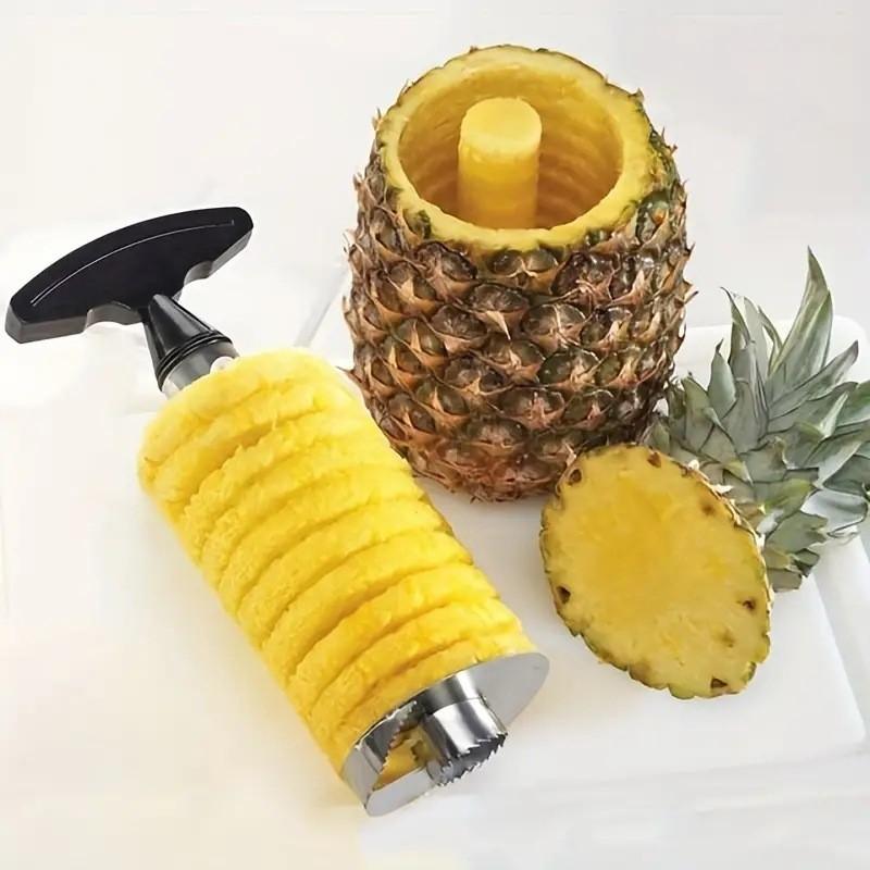 1PCS Spot Stainless Steel Pineapple Peeler Pineapple Corer Slicer Fruit Cutter Easy Slicer Peeler Kitchen Gadget Delivery Fast