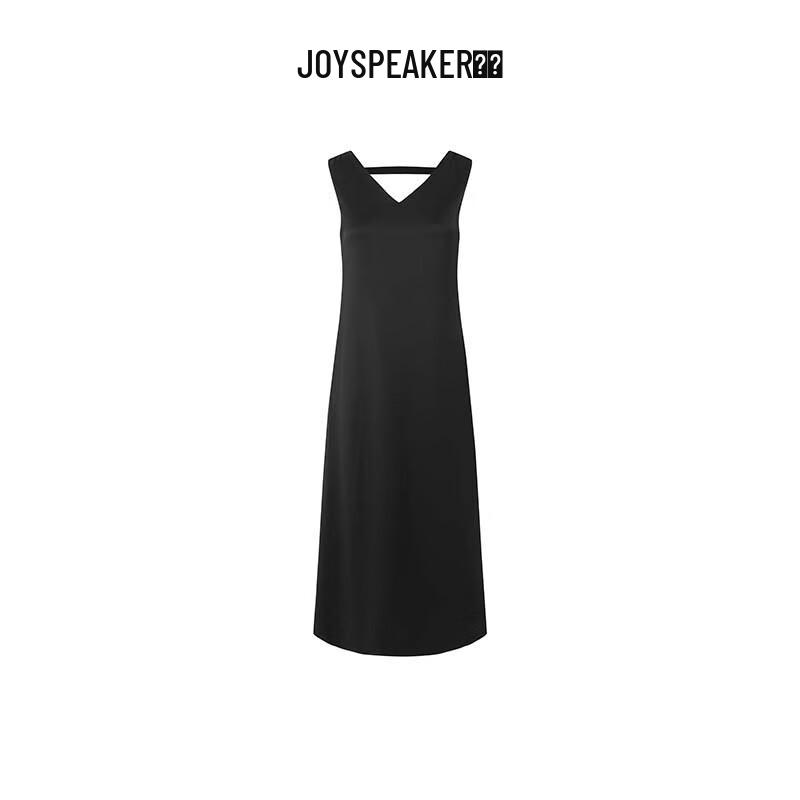 

JOY SPEAKER Women s High-Waist Midi Suspender Dress S