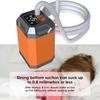 Portable Outdoor Electric Shower Pump For Hiking and Traveling Large Capacity USB Charging with Digital Display Bathing Tool