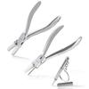 LEONTOOL Temple Pliers, Pliers, Eyeglass Repair Tool, Eyeglass Adjustment Pliers, 2-Piece Set, Includes Round Pliers, Round Pliers, Adjusting Pliers,