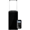 Patio Gas Heater Patio Mini Glass Panel Black Automatic 8,2 kW