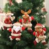 Christmas Doll Decoration  Christmas Tree Hanging Pendant Ornament Xmas Party Santa Claus Snowman Pendant Decoration