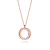Roseedor Layered Round Necklace_250100236