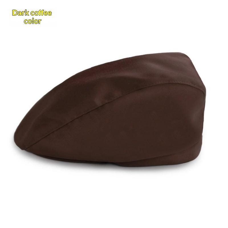 Waiter Beret Breathable Mesh Chef Hat Catering Milk Tea Baking Work Hat Men Women