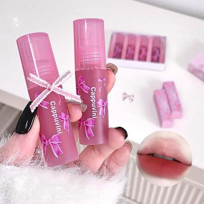 Butterfly Lip Glaze Set Watery Matte Lip Gloss Lipstick