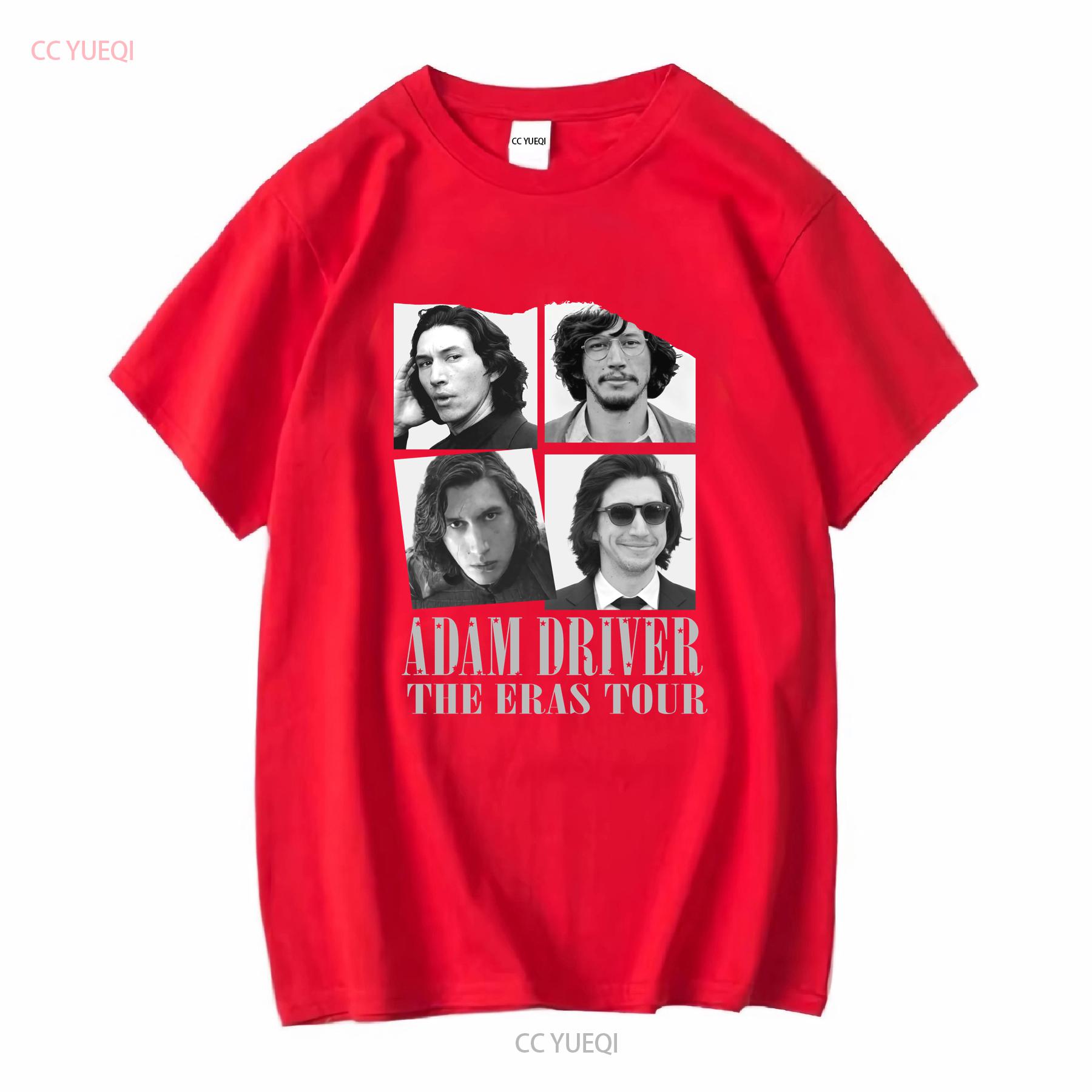 Adam Driver T Shirt gifts Tour Concert Style Bootleg Dark 336 long or short sleeves vintage Washed streetwear Soft graphic S