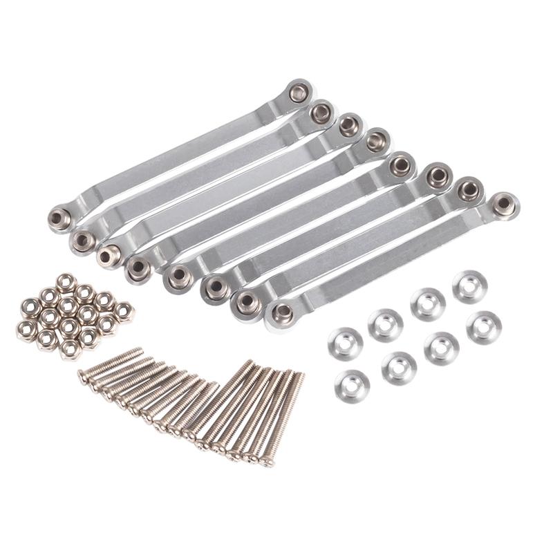 Metal Chassis Pull Rods Suspension Link Mount for RC Car 1/16 WPL C14 C24 1/12 MN D90 D91 MN40 MN45 MN96 MN99 MN99s Upgrade Par