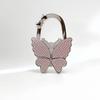 Fashion Foldable Butterfly Handbag Hook for Women Portable Creative Bowknot Purse Hook Durable Table Hanger for Table