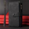 Multi 15-Card Zipper Wallet Leather Cover for Xiaomi Poco F8 Ultra F7 Pro F6 F5 F4 GT F3 Lanyard Anti Drop Wrist Phone Bag Cover