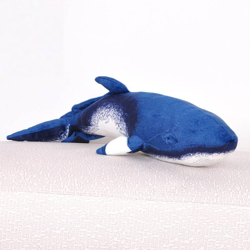 

Whale Plush Ocean Series Nap Pillow Small Gift Blue Whale Plush Children s Lumbar Pillow