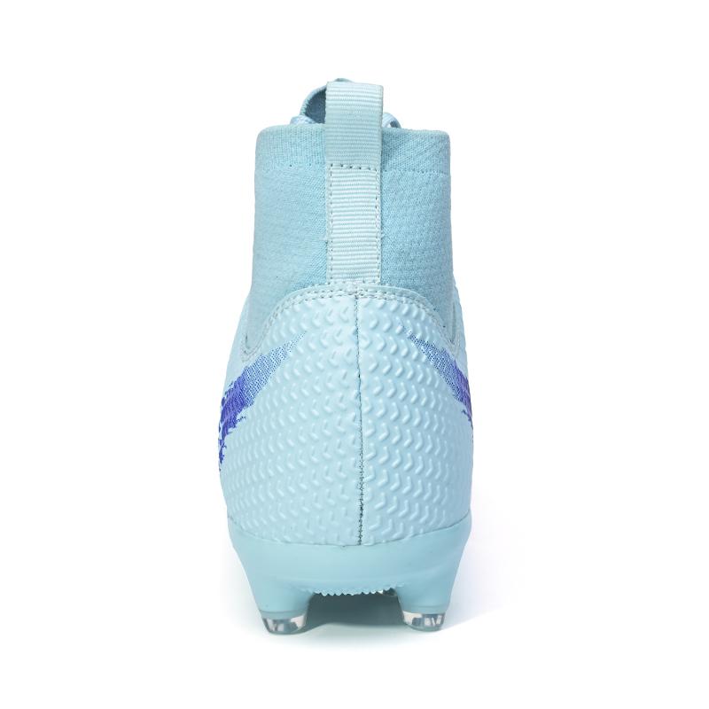 Football Shoes 33-45 Men's High-top Sock Mouth Football Shoes Youth Sports Shoes Football Training Shoes Art Makeup Lawn Children Football Boots