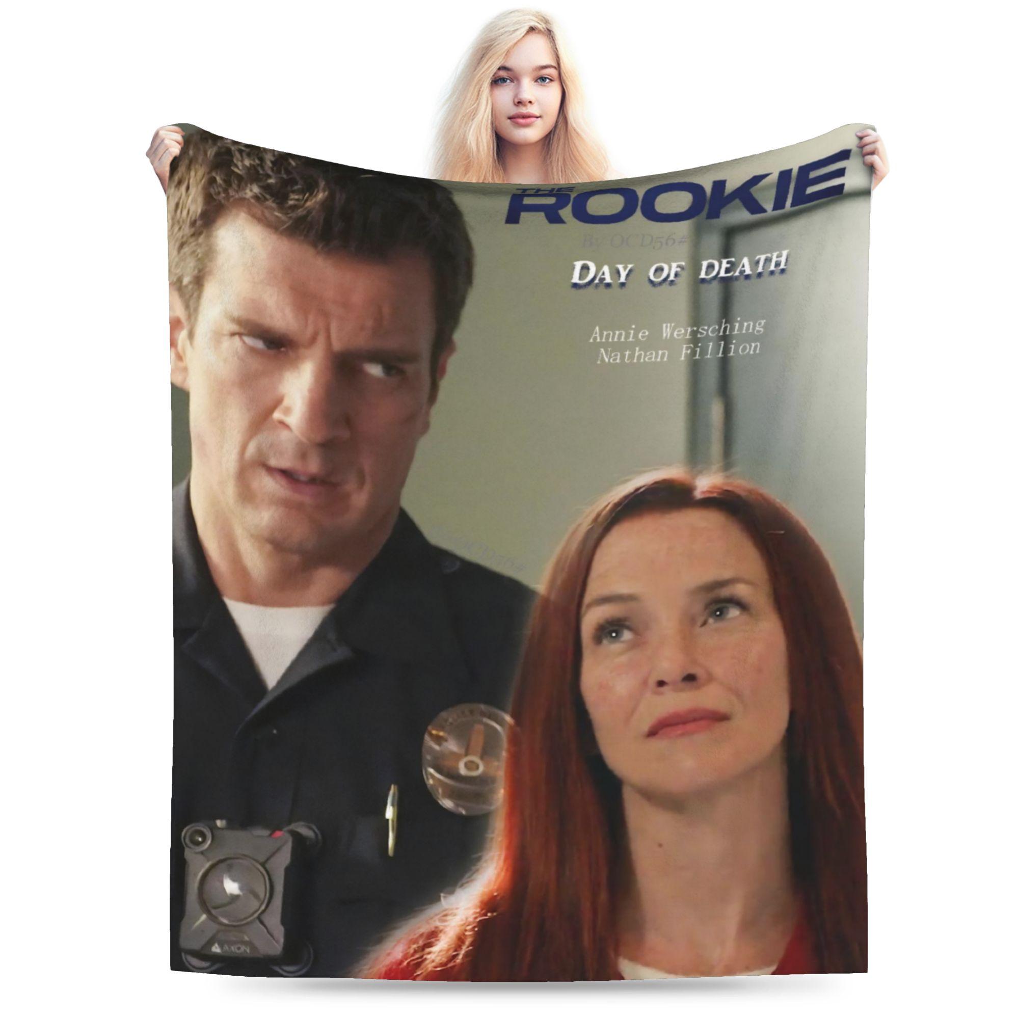 

The Rookie TV Show Blankets Fleece Relax Ultra-Soft Throw Blankets for Bedding Bedding Throws 50x60in