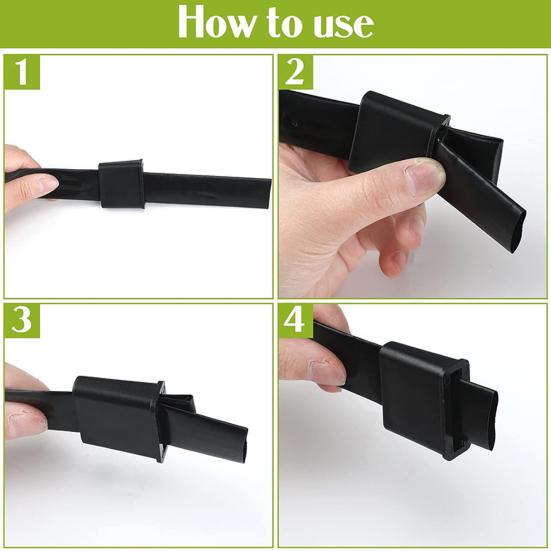 Drip Tape Row End Drip Irrigation System Tape Row End Water Drip Tape End Closure for 5/8'' Drip Tape No Leaking Drip Tape Irrigation Kit
