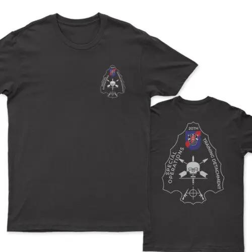 SFG A SOTD 20th Special Forces Group Airborne Special Operations Men TShirt Short Sleeve Casual Cotton ONeck Summer TShirt S