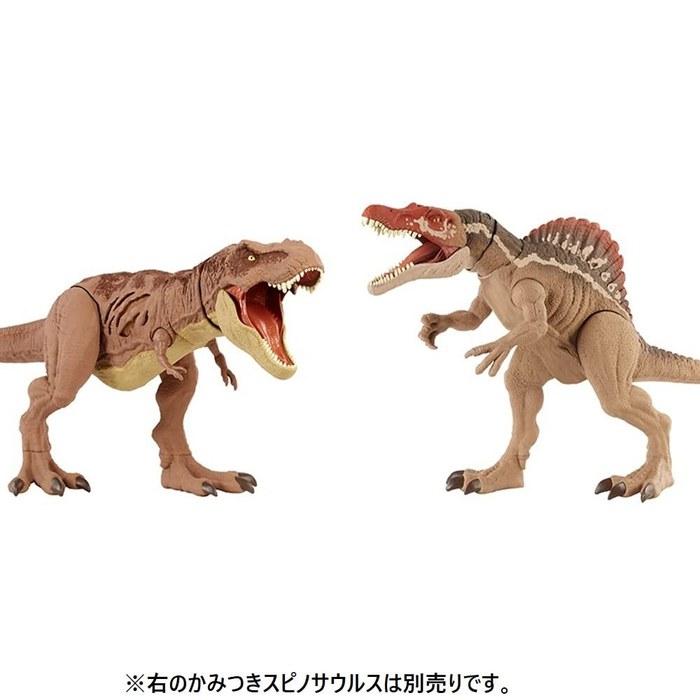 Mattel Jurassic World Damage! T-Rex (43cm) GWN26 Brown (1 Count)