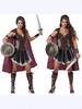 Spartan Warrior Gladiator Costume for Halloween and Cosplay