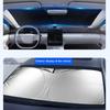 Sunshades Cover Front Window Sunscreen Car Windshield Sunshade Sun Visors Protector Foldable Front Sunshade Protector